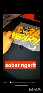 Kaos Kata-Kata Viral Sobat Ngarit Mas Iyun - Lapakkaos.id