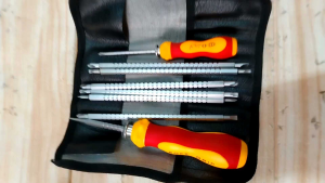 OMY ไขควงซองหนัง 10 ตัว สลับหัว