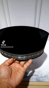 Pecic Kopeah Songkok Bludru & Pita India 9cm: Panduan Lengkap