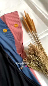 [BERLABEL AKRILIK ] HIJAB BERGO SPORT L BESAR PET TEBAL// BERGO PINGUIN