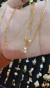 KALUNG ITALI KACA LIONTIN KALUNG