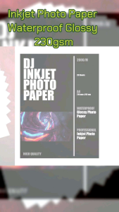 Inkjet Photo Paper Waterproof Glossy 230gsm