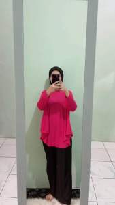 Olivia Blouse Wanita Rib Premium / Atasan wanita Olivia terbaru
