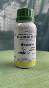 Thuốc trừ bệnh Champion 37.5sc ( chai 240ml ) dễ hoà tan loan trải tốt