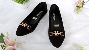 ADIVA A-016 Flat Shoes Wanita Terbaru Variasi Ly: Sepatu Kerja Karet Murah Terlaris