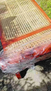 Rattan 2-in-1 Sofa Bed Anti-Pressure Relief Furniture
