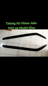 Talang Air/Side Visor Slim Nissan Juke 2011 up
