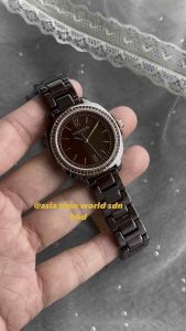 [Original] 14504563 Coach Elegance Ceramic Womens Watch with Cherry Dial and Cherry Ceramic Bracelet | Official Warranty