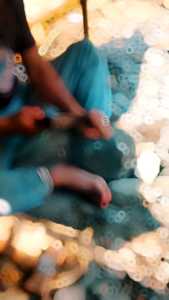 Cobek Batu Asli Manual Pahat 30 cm Free Ulekan