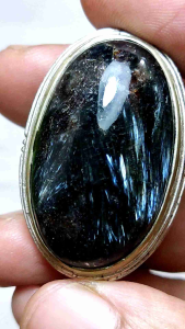 Batu akik bulu macan natural ukuran jumbo