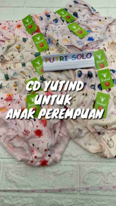 3PCS CELANA DALAM ANAK CEWEK YUTIND PRINT
