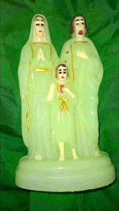 Statue Holy Family Glow in the Dark Luminous (15cm)