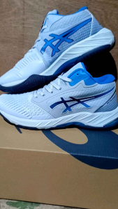 Sepatu volly netburner Light blue decit keras / Sepatu olahraga pria wanita