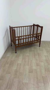 EWJ BB3 Baby Cot / Katil Bayi / Full Solid White & Cappuccino Murah Cantik Morden