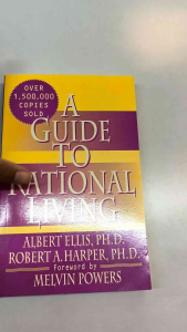 A Guide to Rational Living by Melvin Powers | Pre-Loved Unused | self-help and psychology book