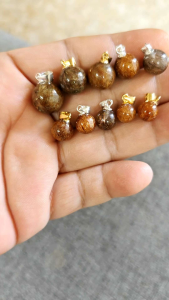 loket jarung mas golden rutile pendant金发晶吊坠