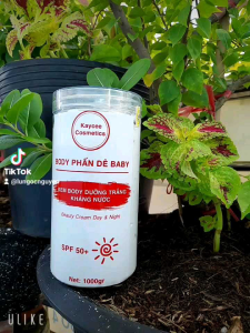 [chất xịn]  kem body Phấn Dê dưỡng da kích trắng 1000ml Thấm nhanh cấp ẩm nâng tông da.