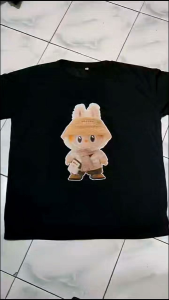 Tshirt Wanita Labubu Shall Out fit WanitaKaos distro Popmart