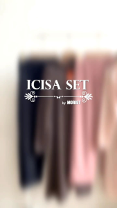 SETELAN WANITA PREMIUM LD 110 CM BY MORIST / ICISA SET BAHAN CRINKLE ICE LOTUS DAN CRINKLE AIRFLOW HQ /.ONE SET TUNIK DAN CELANA KULOT