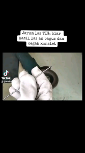 10 PCS JARUM LAS MIG TIG PROFESIONAL ELEKTRODA TUNGSTEN INDUSTRI MANUFAKTUR