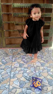 dress baby girl knee dress 0-5 years