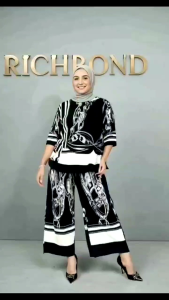 Oneset thalia Setelan Rayon Premium Jumbo Ld 120 Wanita Kekinian Busui Setcel Viral Terbar