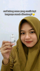 kalung nama titanium anti karat anak dewasa kalungnama aksesoris wanita necklace titanium aksesoris fashion