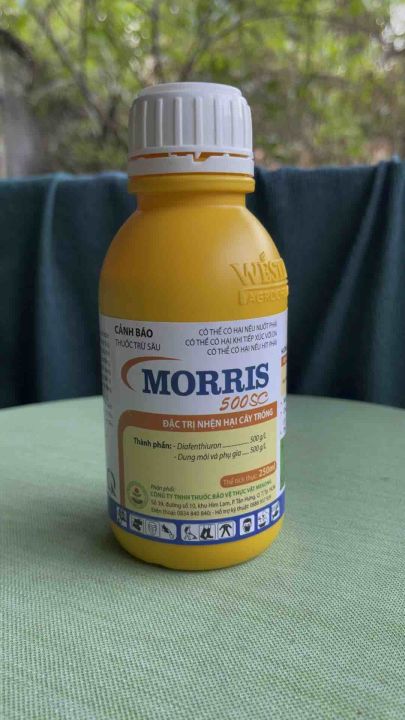 Thuốc trừ sâu Morris 500sc ( chai 250ml ) chuyên trị nhện hại cây trồng ...