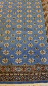 "Elevate Your Space: Handmade Oriental Carpet with Exquisite Butterfly Design Wool and Silk Inlay 120x180 cm - Crafted in Pakistan!"