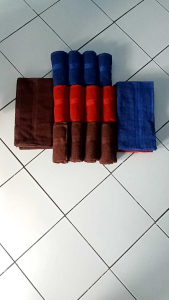 Setengah lusin isi 6pcs size 35x75cm/handuk salon/handuk olahraga pilihan terbaik