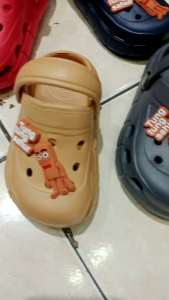 Sandal Selop Sepatu Baim Anak Laki-Laki dan Perempuan TungTung Sahur Usia 2-5 Thn Empuk Ringan Alibaba 071
