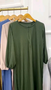 Long Tunik Knit Hornit Premium Wanita Busui