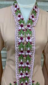 Atasan Kebaya Encim Bordir Pancawarna: Keindahan Tradisional & Modern