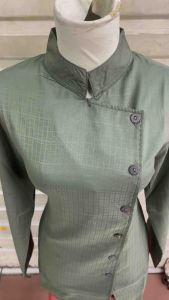 Atasan Kebaya Janggan: Polos & Motif Timbul