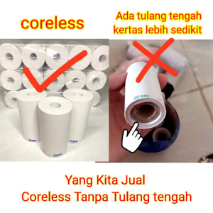 Kertas Thermal Logo BRI 57/58mm 5 Roll Termurah