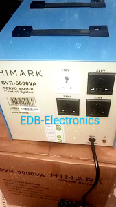Original SVR Himark AVR Automatic Voltage Regulator AVR 5000watts SVR-5000VA Servo Type AVR Time Delay