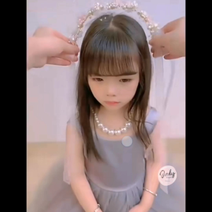 JUDYSTORE Childrens garland headband  princess Korean headdress flower girl accessories headband Hair Accessories 儿童花环发带发箍女童公主韩式头饰表演花童配饰头箍森系