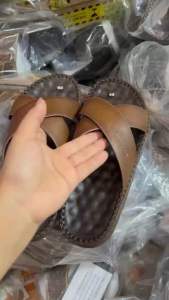 DÉP NAM QUAI CHÉO DA BÒ THẬT