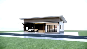 แบบบ้านโมเดิร์น 1 ชั้น
