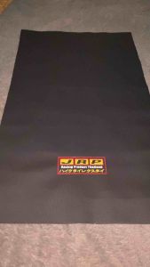 Kulit jok/sarung jok/kain jok motor hitam merk Enmore original logo Jrp Thailand style universal untuk matic dan bebek bahan tebal tahan air dan anti licin termurah dan terlaris