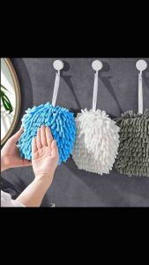 Combo 5 chiếc khăn lau tay san hô hình quả cầu ( 5 cái)