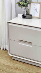 Táp tủ decor tủ đầu giường KOE cốt gỗ MDF phủ sơn bệt cao cấp hiện đại TDG-02