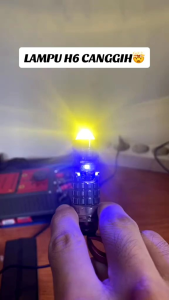Lampu utama LED H6 D3 AC DC laser senja lampu motor