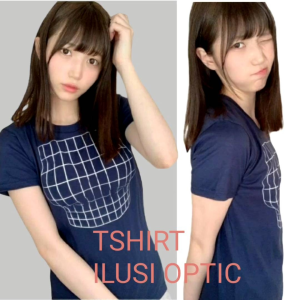 KAOS ILUSI OPTIK DADA TSHIRT VIRAL