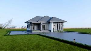 แบบบ้านปั้นหยา 1 ชั้น