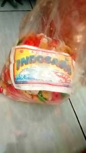 KERUPUK BUNGA WARNA WARNI INDOSARI KERUPUK BABANGI PER BALL 5 kg