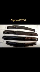 Talang Air & Side Visor Alphard 2010-2011 Slim Super Premium