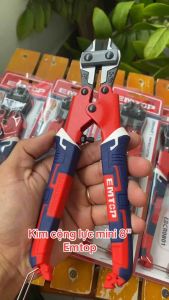 [Chính hãng] Kềm cắt sắt kìm cộng lực mini EMTOP 8"-200mm lưỡi thép CR-Mo cao cấp