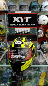 HELM KYT RC7 black yellow
