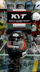 Helm Kyt RC7 Hitam Biru: Desain Modern & Nyaman